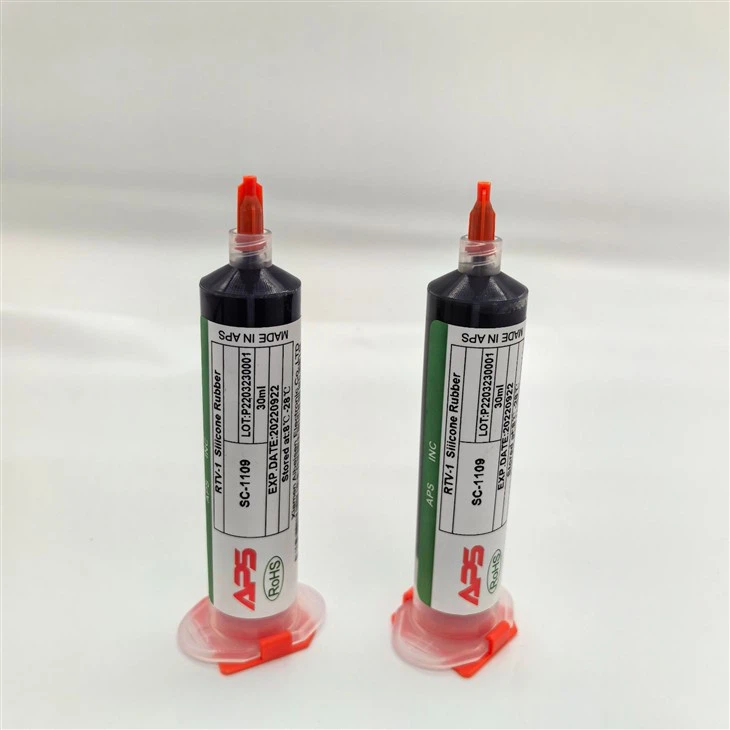 Black Adhesive Sealant Silicone Rtv